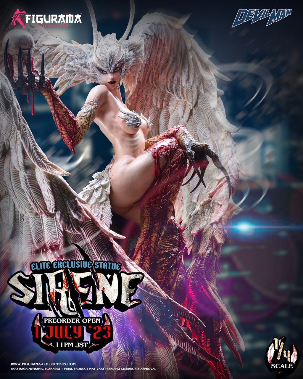 Sirene Elite Exclusive Statue - Devilman