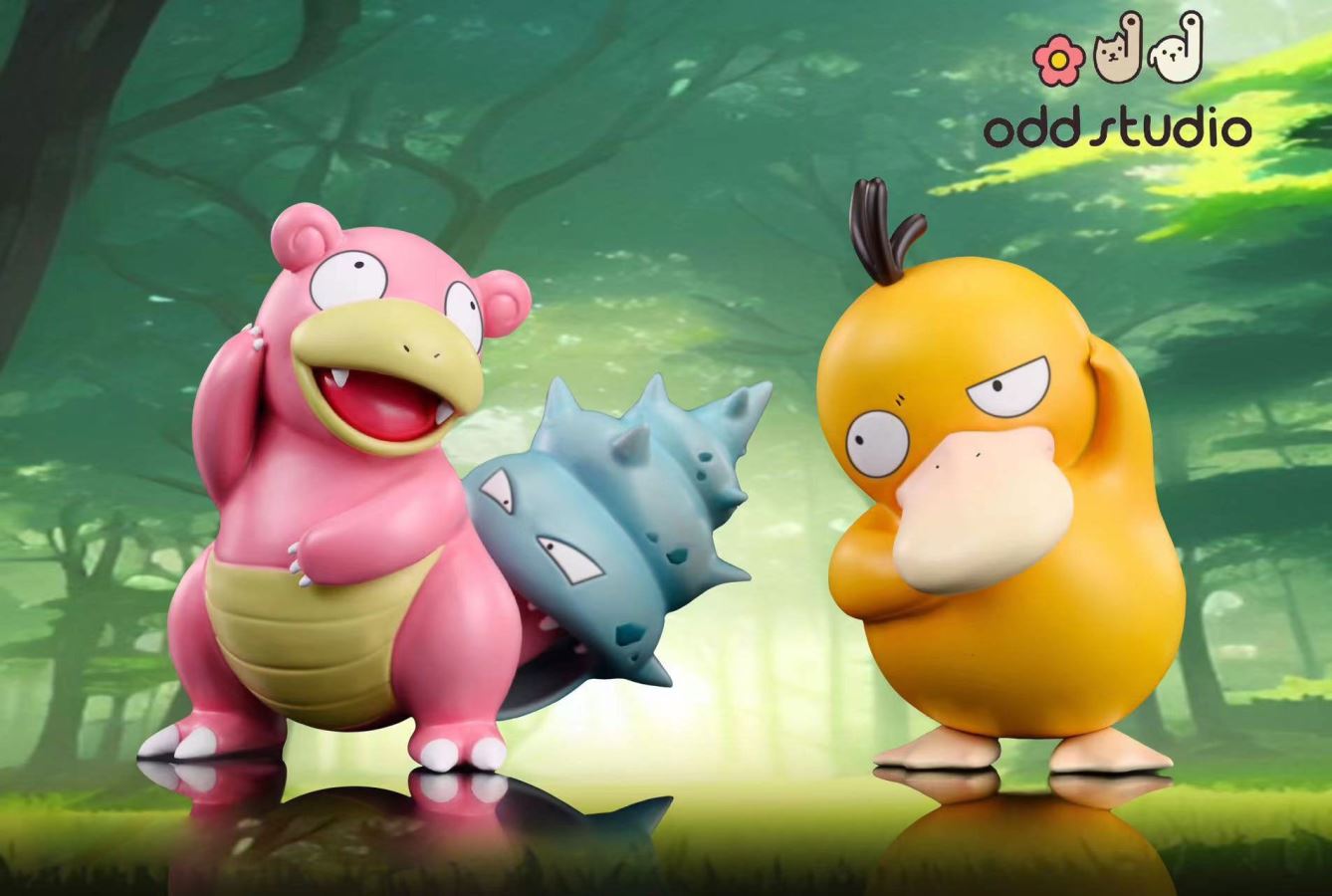 Slowbro & Psyduck - Pokemon