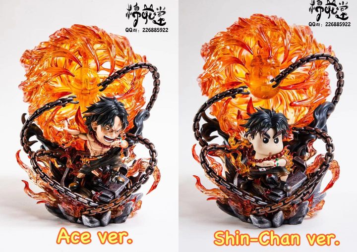 Ace & Shin-Chan - One Piece 