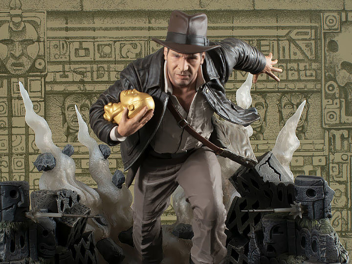 Raiders of the Lost Ark Gallery Indiana Jones Deluxe Figure Diorama