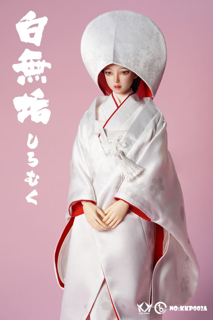 White Wugou suit doll 1/6