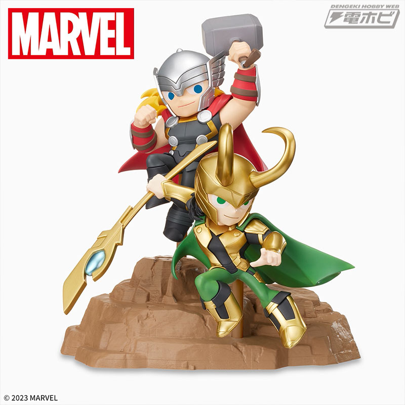 MARVEL GURIHIRU ART Luminasta Saw & Loki