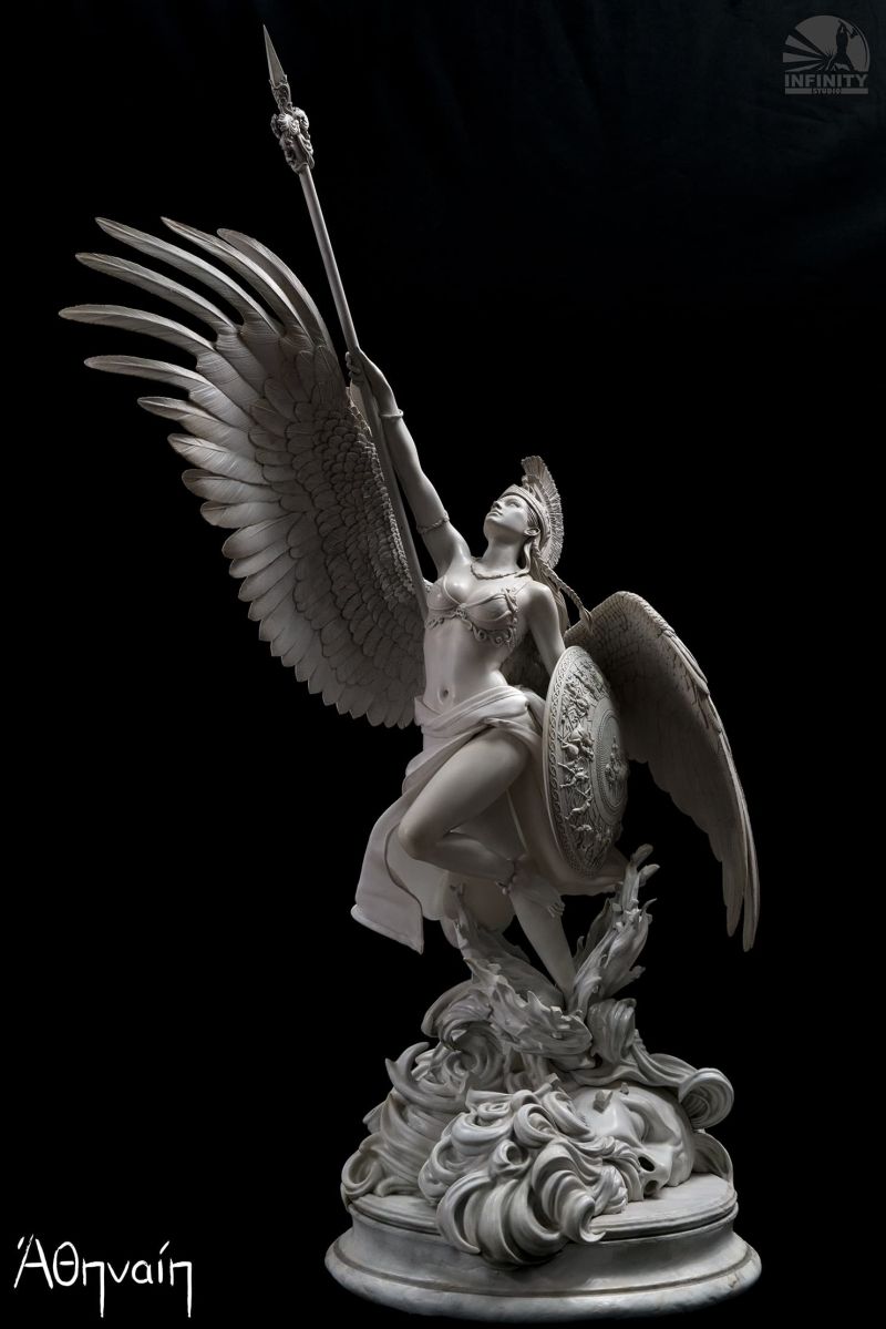 Athena (Marble Grey Version)