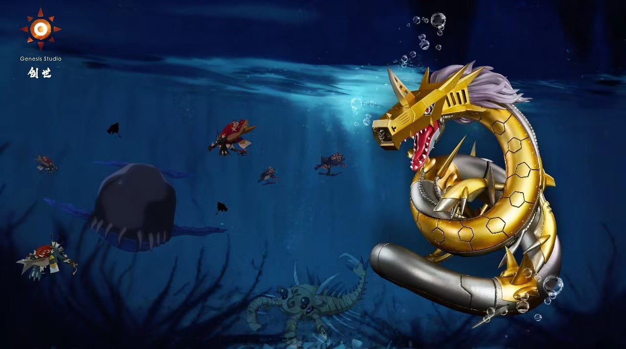 Metal Seadramon - Digimon