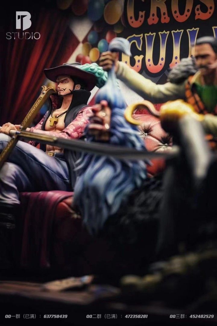 Cross Guild Hawkeye & Crocodile & Bucky - One Piece