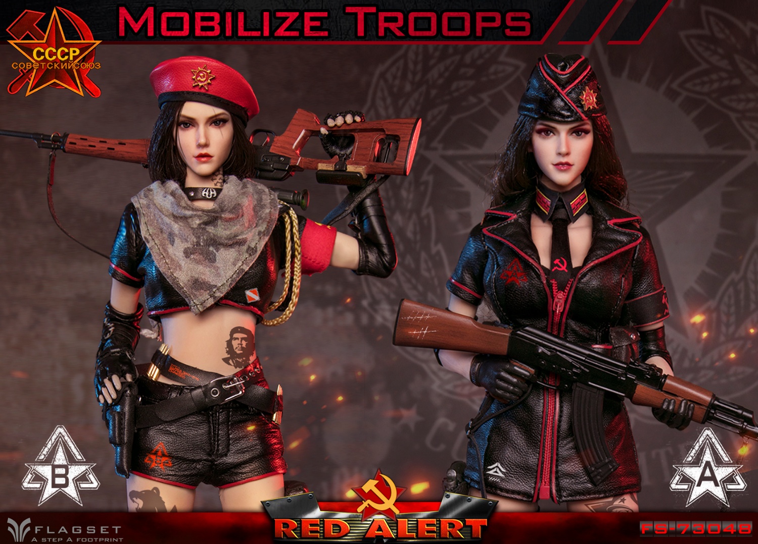 Red Alert - Soviet Sniper Squad - Nastya / Bella 1/6
