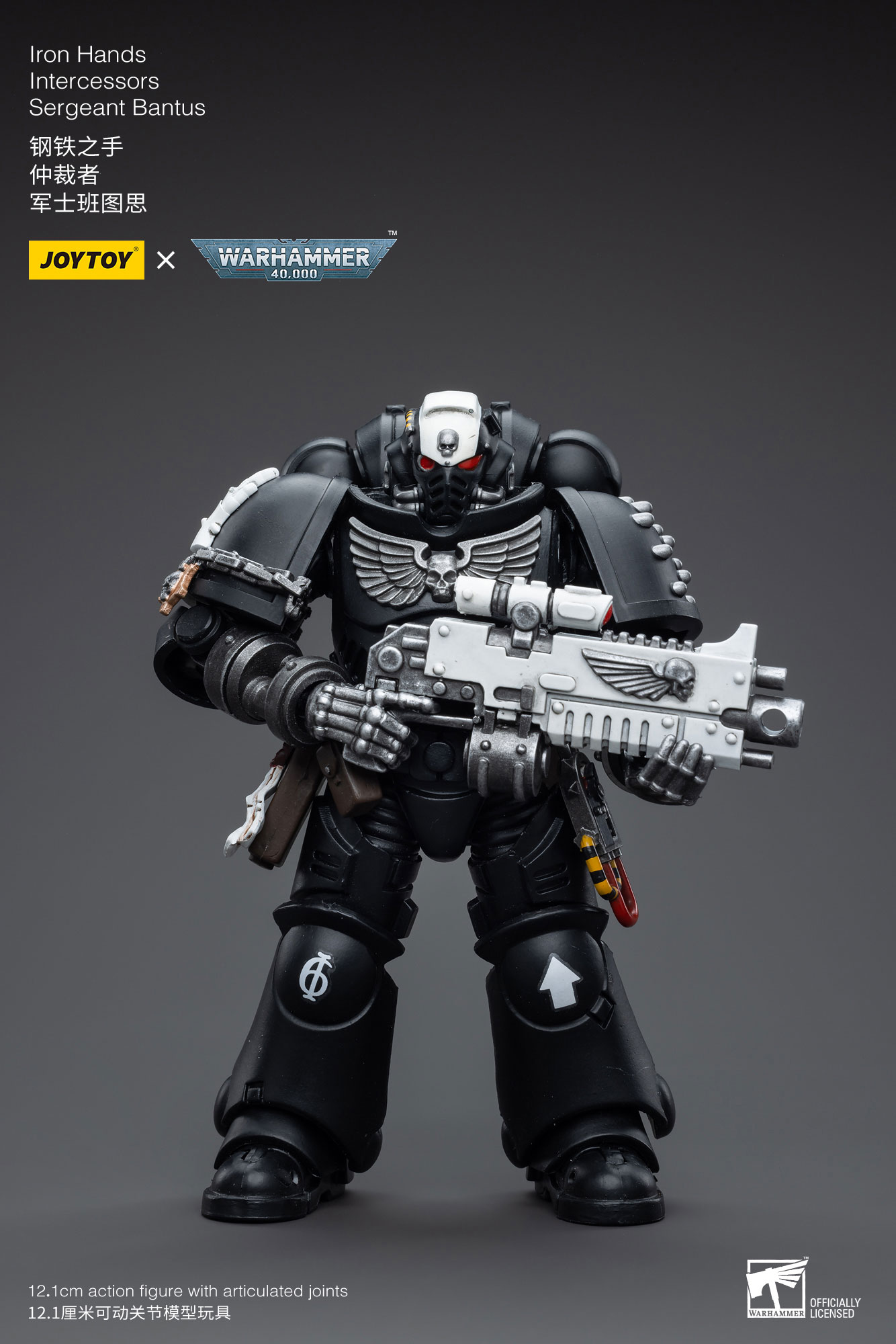Iron Hands Intercessors Sergeant Bantus