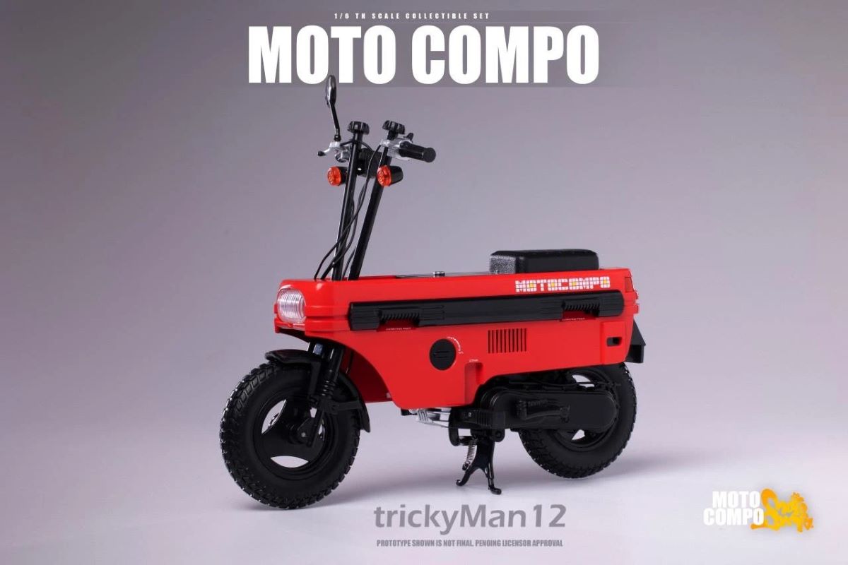 Small Bench Motorcycle 1/6