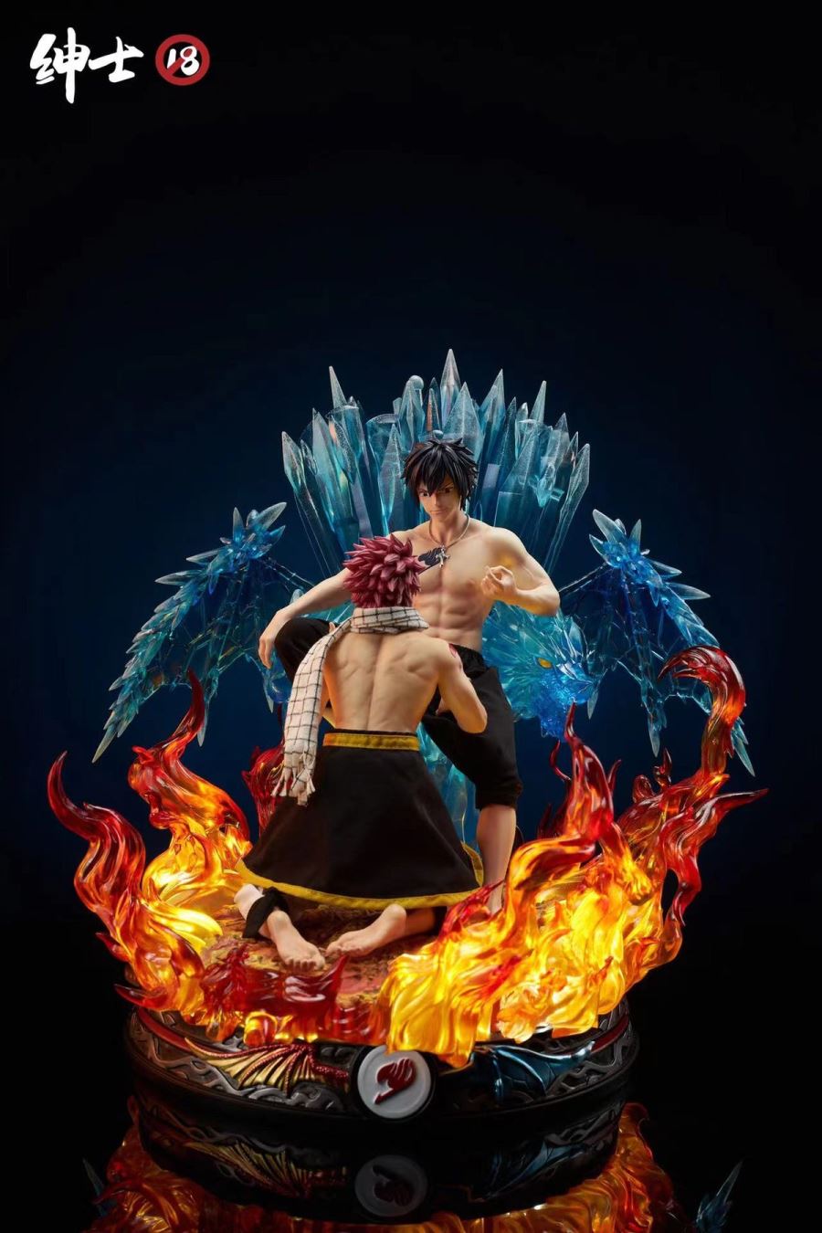 Ice VS Fire/Grey VS Natsu-FAIRY TAIL-Gentleman 18 Studio