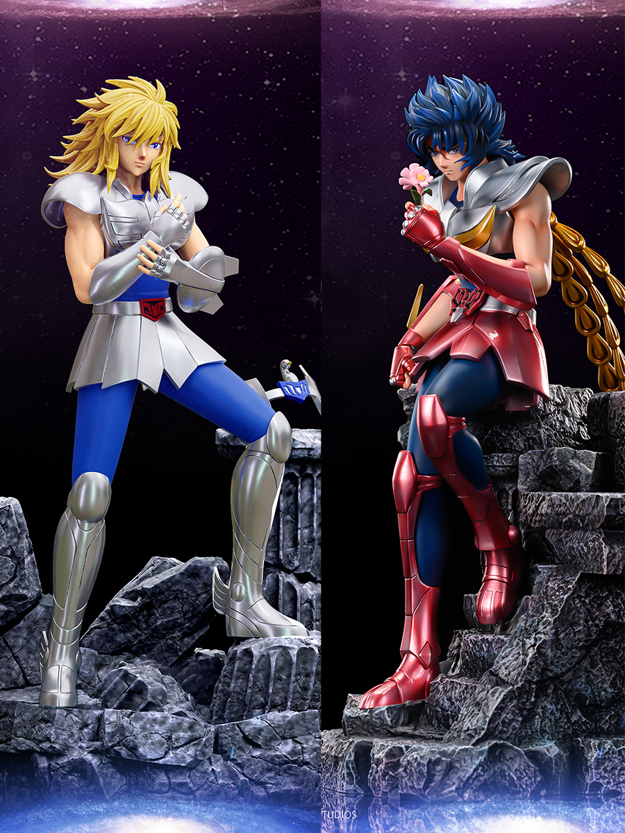 IKKI & Hyoga - Saint Seiya
