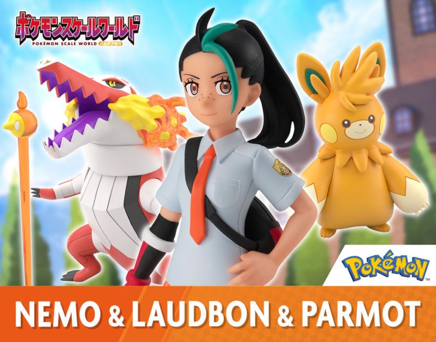 Pokemon Scale World Nemo & Laudbon & Parmot