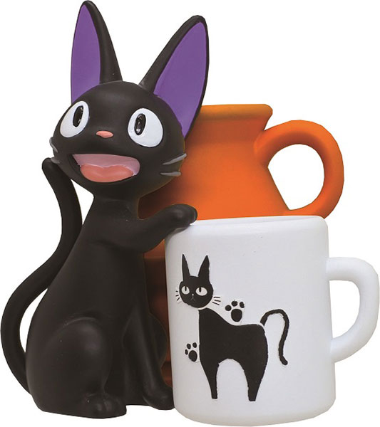 Studio Ghibli Works IKT-04B Kiki's Delivery Service Seal Stand Jiji