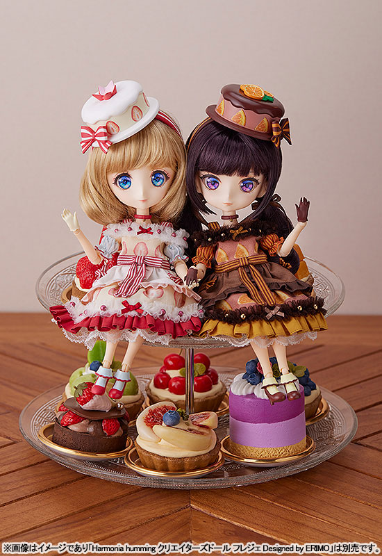 Harmonia humming Creator's Doll Orange & Fraisier Designed by ERIMO