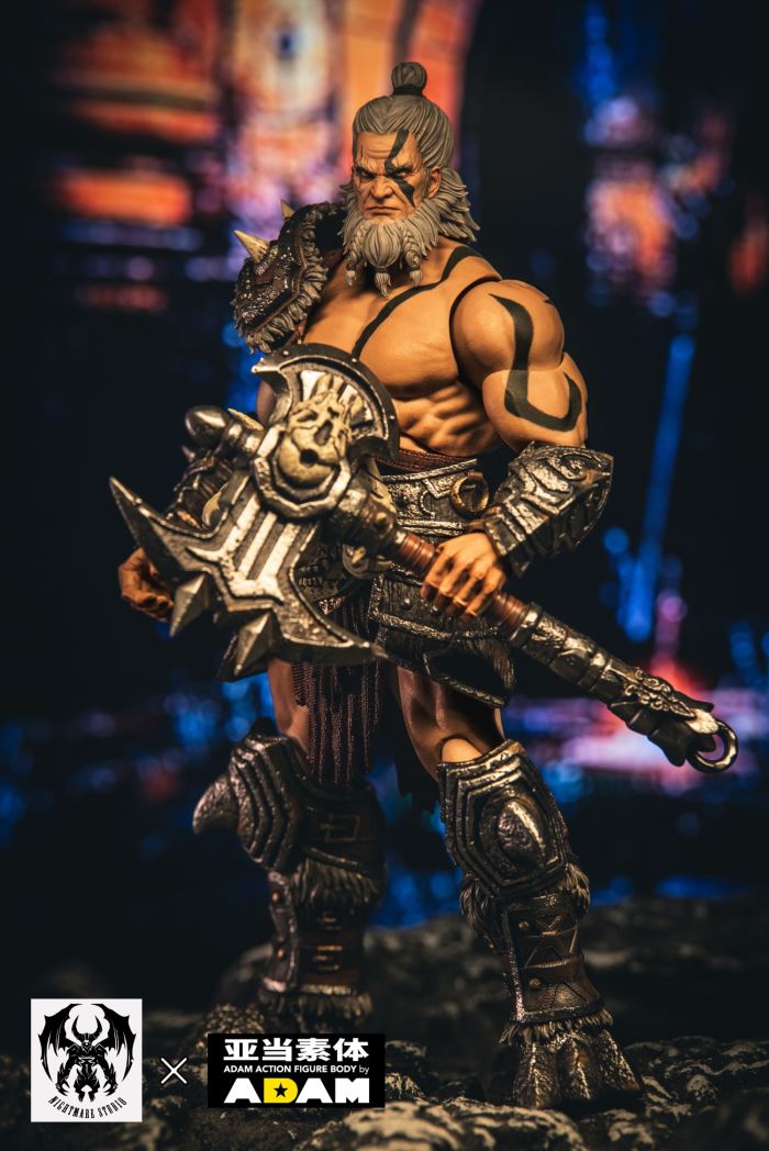 Dark Asylum-Barbarian Berserker 1/12