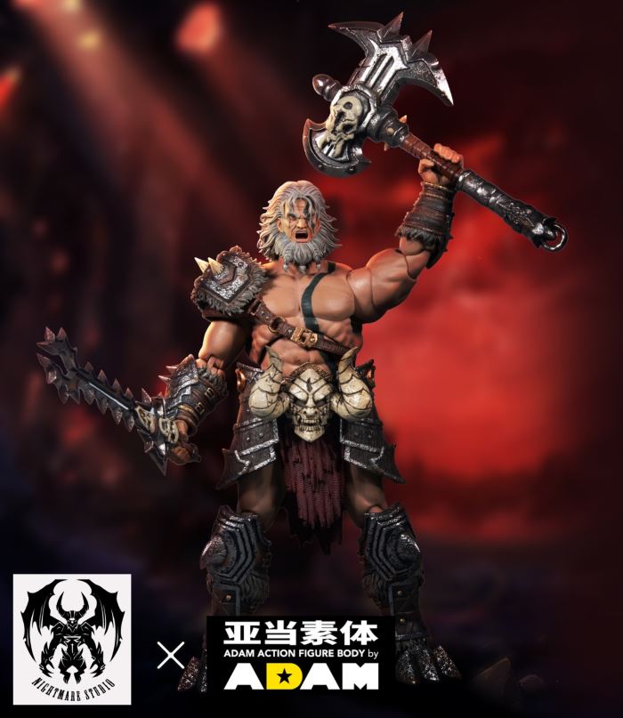 Dark Asylum-Barbarian Berserker 1/12