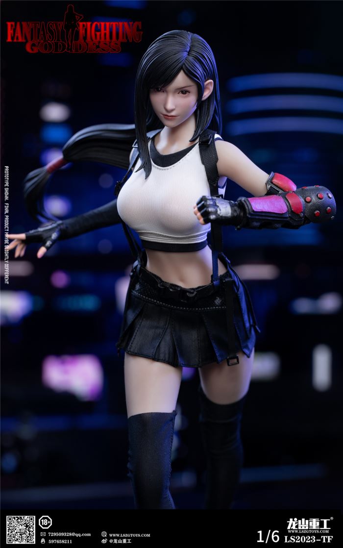 Fantasy Goddess Tifa Moving Doll 1/6