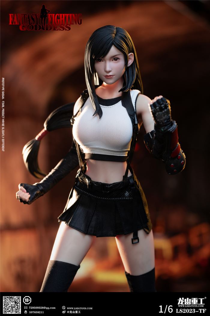 Fantasy Goddess Tifa Moving Doll 1/6