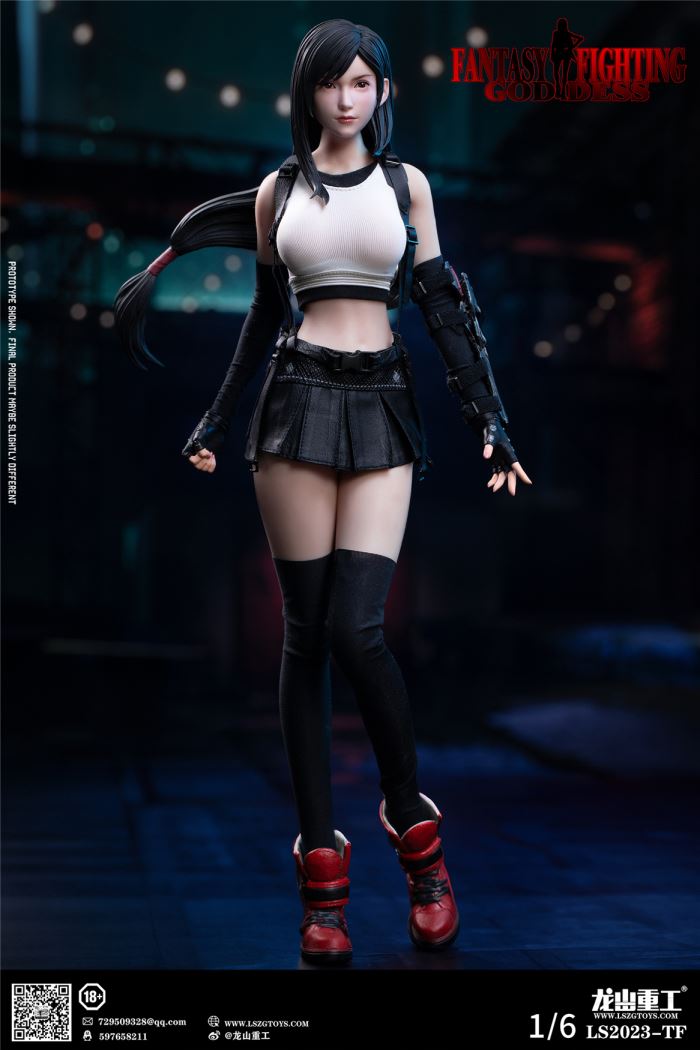 Fantasy Goddess Tifa Moving Doll 1/6