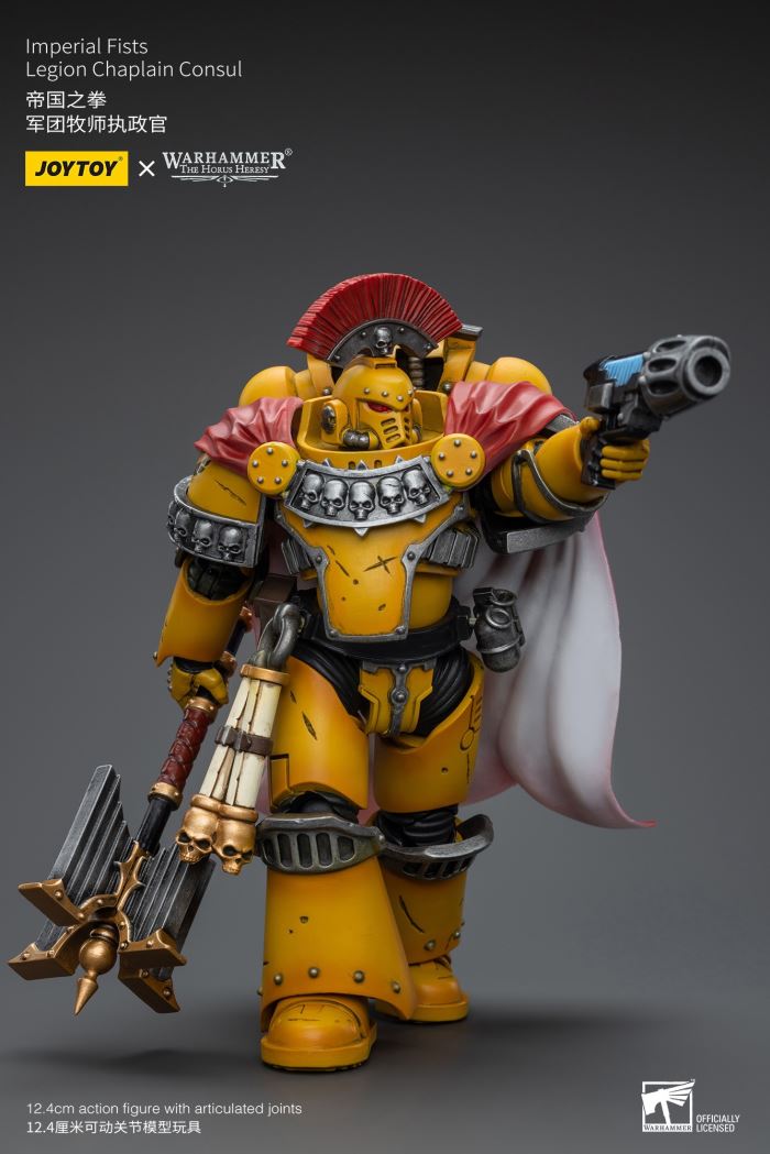 Imperial Fists-Legion Chaplain Archon/MkIII Legion Tactical Squad/MkIII Legion Predator Squad 1/18