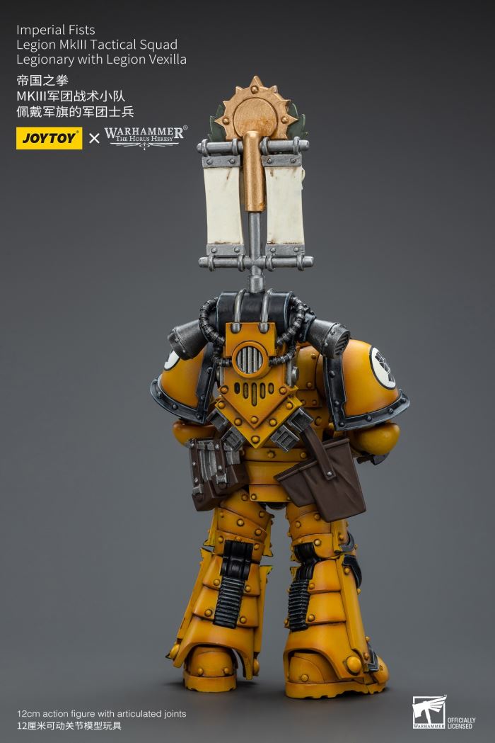Imperial Fists-Legion Chaplain Archon/MkIII Legion Tactical Squad/MkIII Legion Predator Squad 1/18
