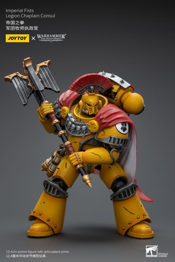 Imperial Fists-Legion Chaplain Archon/MkIII Legion Tactical Squad/MkIII Legion Predator Squad 1/18