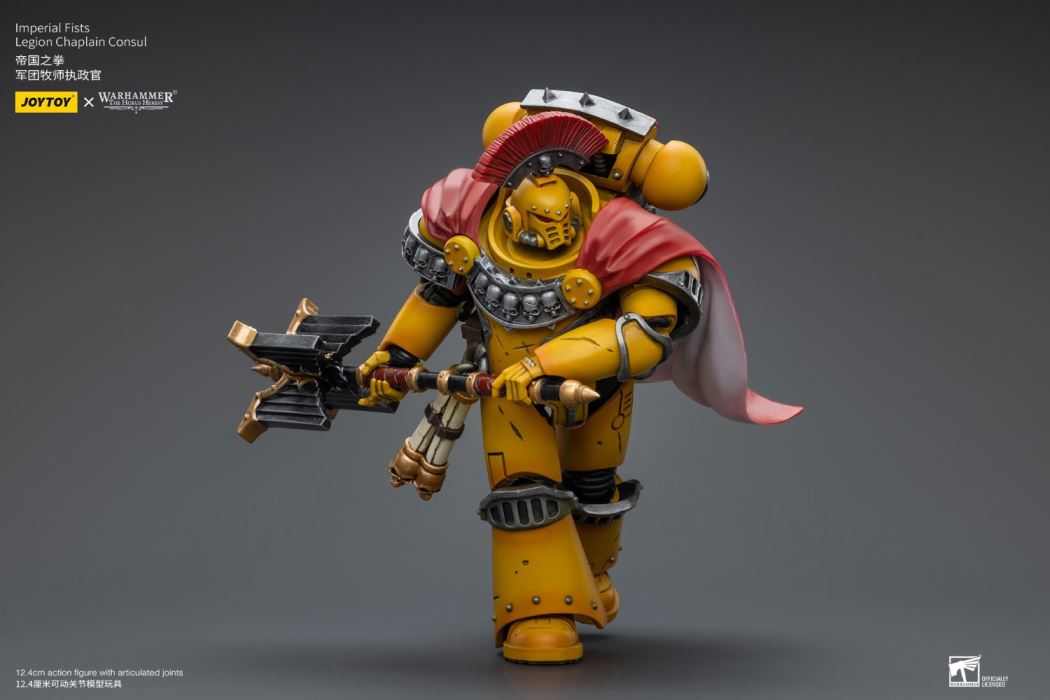 Imperial Fists-Legion Chaplain Archon/MkIII Legion Tactical Squad/MkIII Legion Predator Squad 1/18
