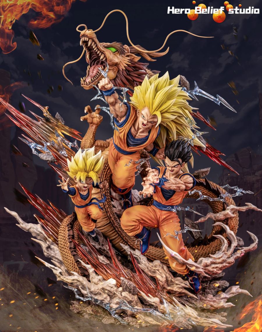 Goku & Gohan & Goten - Dragon Ball 1/6