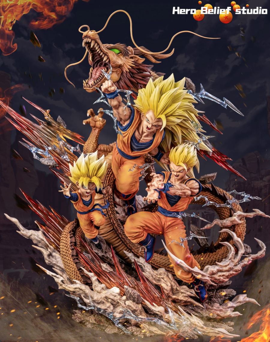 Goku & Gohan & Goten - Dragon Ball 1/6