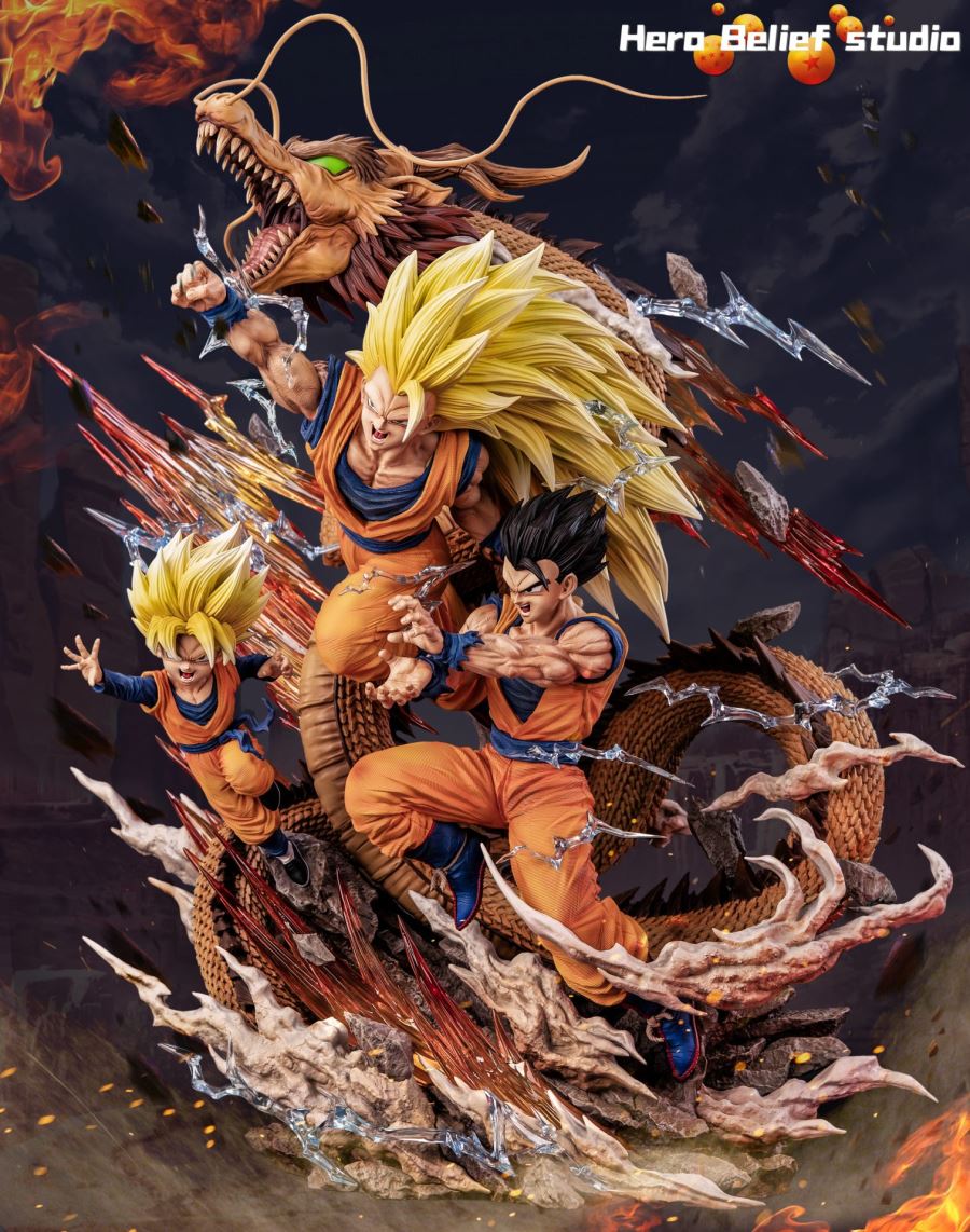 Goku & Gohan & Goten - Dragon Ball 1/6
