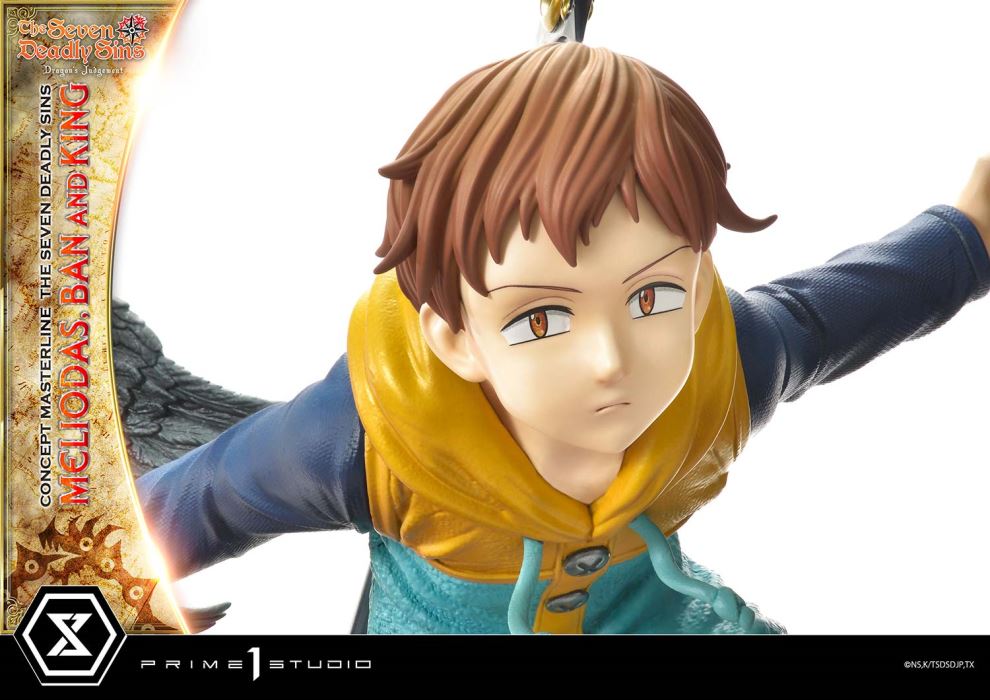 The Seven Deadly Sins  Meliodas, Ban and King