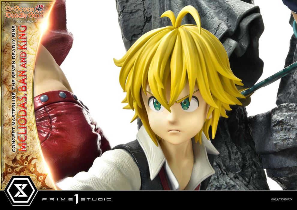 The Seven Deadly Sins  Meliodas, Ban and King