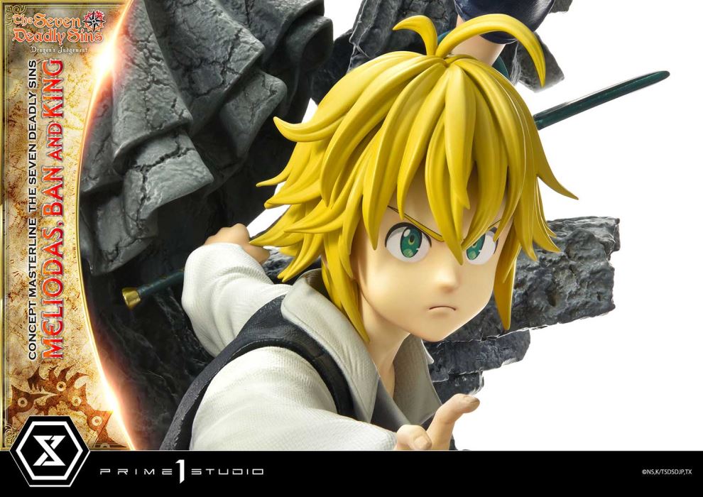 The Seven Deadly Sins  Meliodas, Ban and King