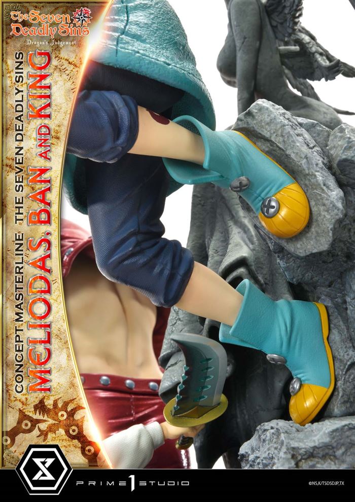 The Seven Deadly Sins  Meliodas, Ban and King