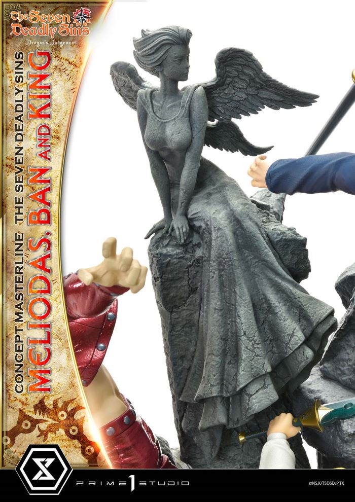 The Seven Deadly Sins  Meliodas, Ban and King