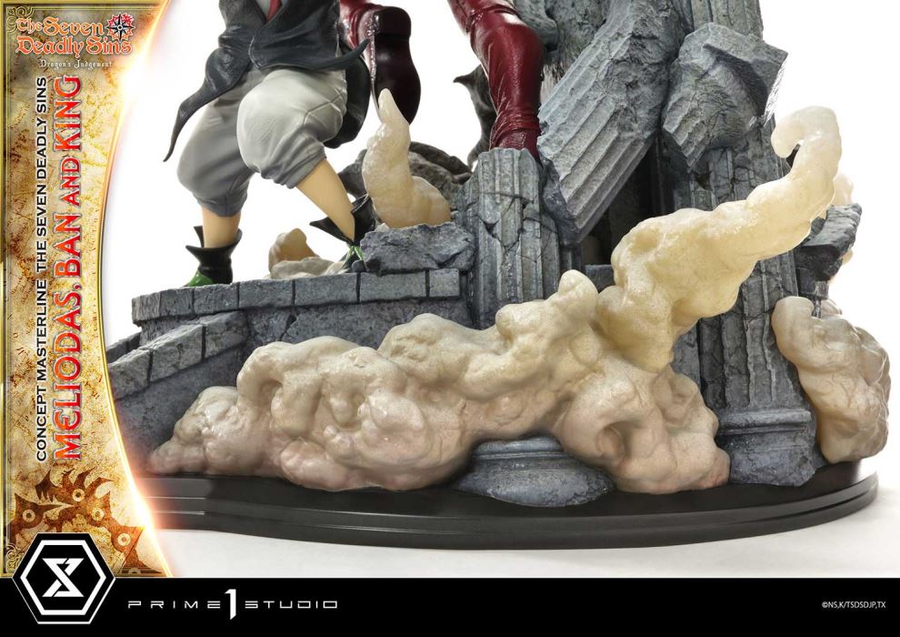 The Seven Deadly Sins  Meliodas, Ban and King