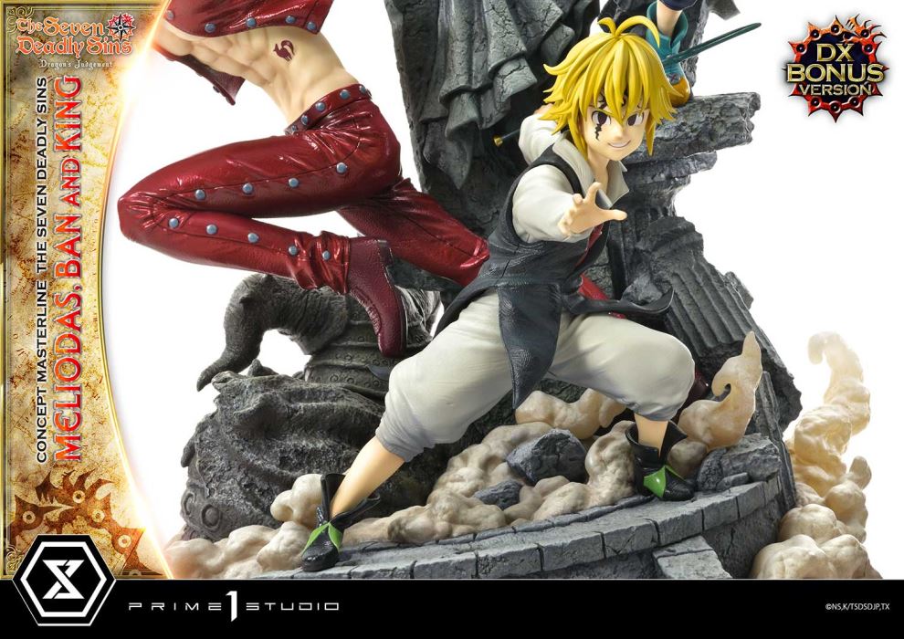 The Seven Deadly Sins  Meliodas, Ban and King Deluxe Version