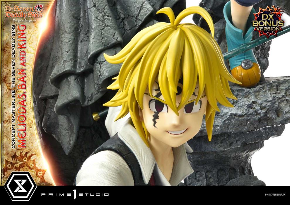 The Seven Deadly Sins  Meliodas, Ban and King Deluxe Version