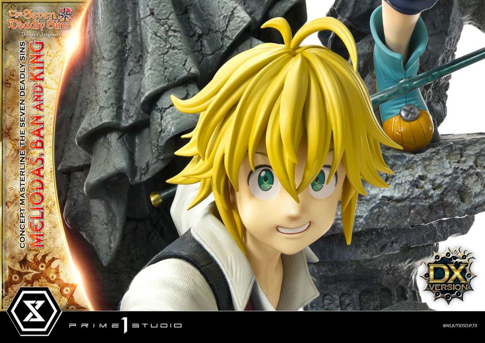 The Seven Deadly Sins  Meliodas, Ban and King Deluxe Version