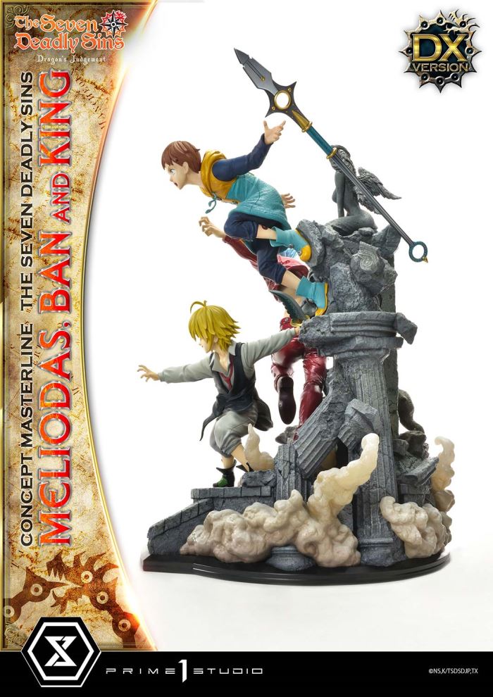 The Seven Deadly Sins  Meliodas, Ban and King Deluxe Version