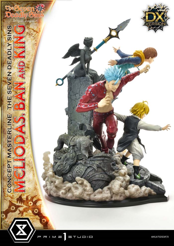 The Seven Deadly Sins  Meliodas, Ban and King Deluxe Version