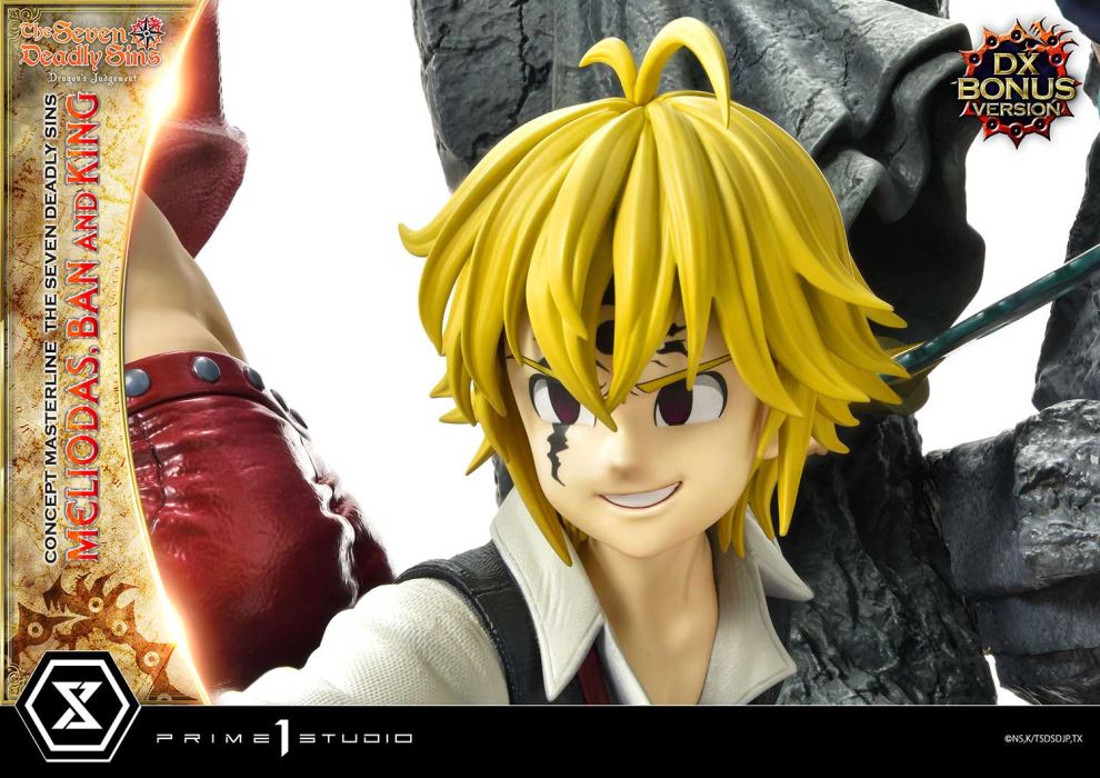 The Seven Deadly Sins  Meliodas, Ban and King Deluxe Version