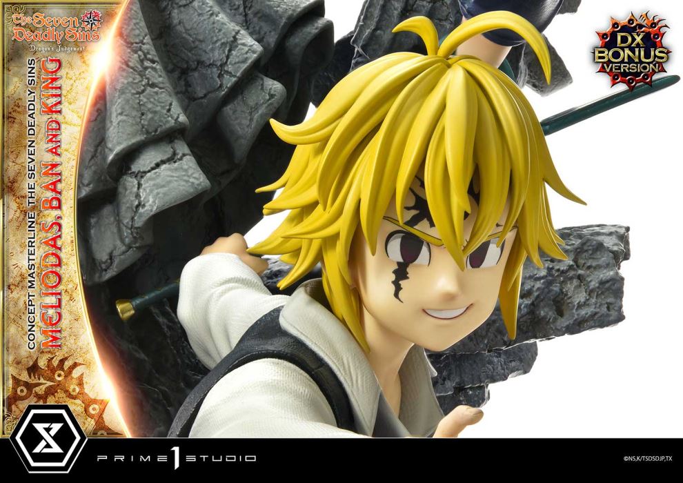 The Seven Deadly Sins  Meliodas, Ban and King Deluxe Version