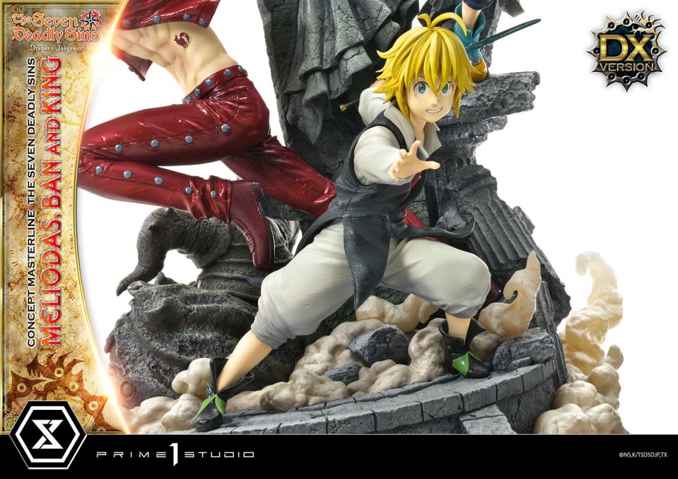 The Seven Deadly Sins  Meliodas, Ban and King Deluxe Version