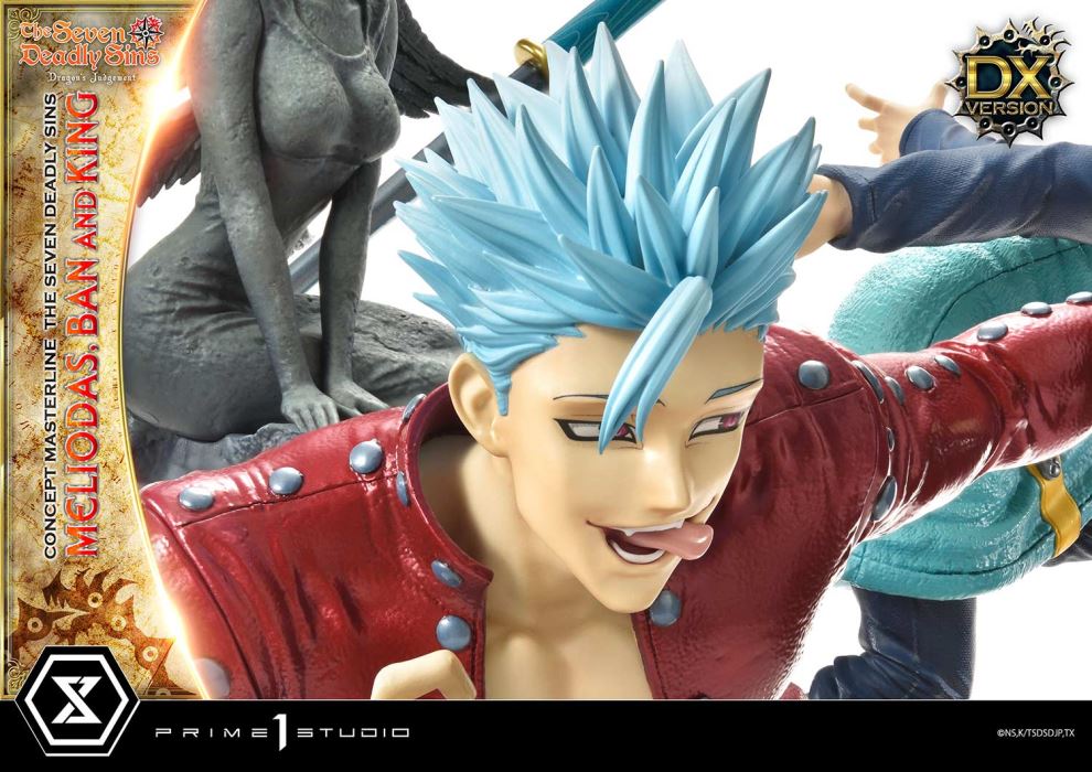 The Seven Deadly Sins  Meliodas, Ban and King Deluxe Version