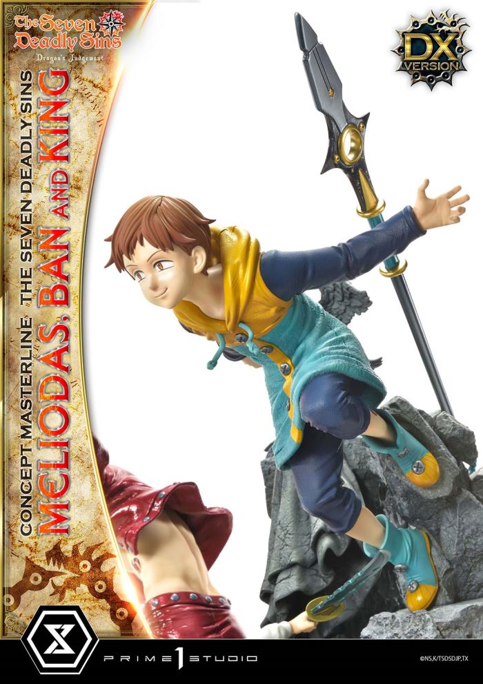 The Seven Deadly Sins  Meliodas, Ban and King Deluxe Version