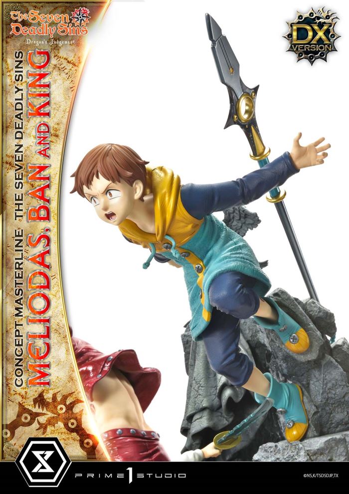 The Seven Deadly Sins  Meliodas, Ban and King Deluxe Version