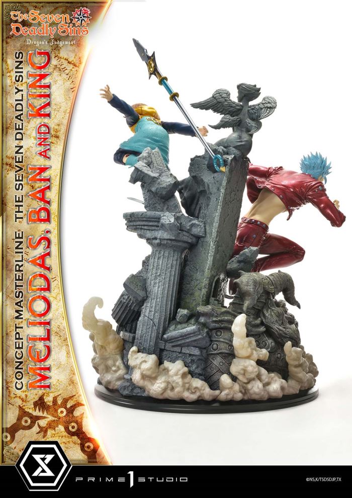 The Seven Deadly Sins  Meliodas, Ban and King Deluxe Version