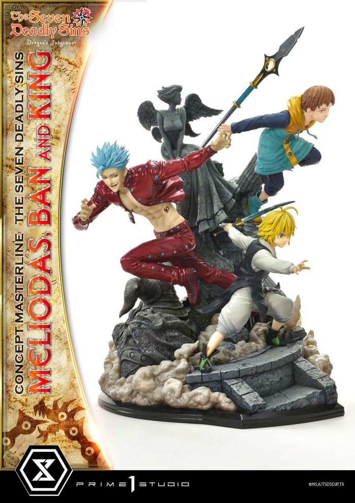The Seven Deadly Sins  Meliodas, Ban and King Deluxe Version