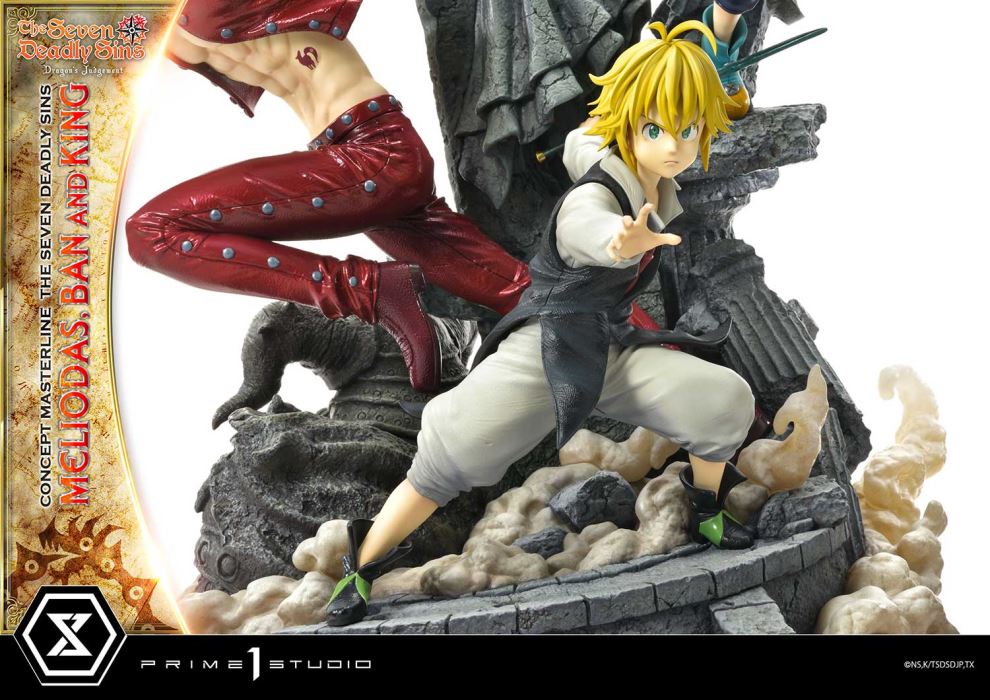 The Seven Deadly Sins  Meliodas, Ban and King Deluxe Version