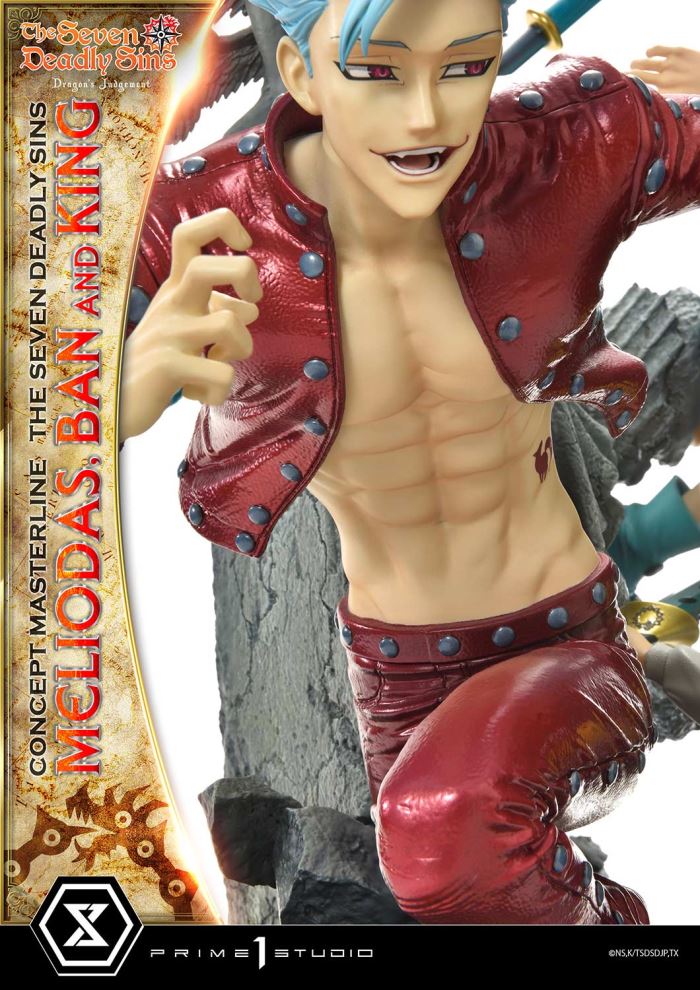 The Seven Deadly Sins  Meliodas, Ban and King Deluxe Version